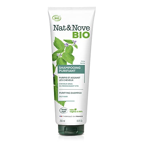 NAT&NOVE BIO shampooing purifiant certifié bio pour cheveux 