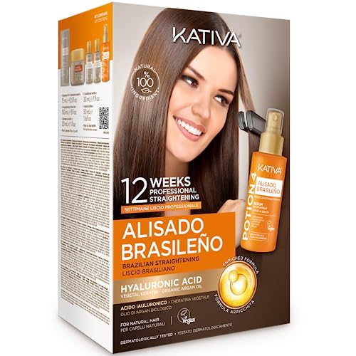 Kativa Premium Kit de lissage brésilien - Nouvelle formule a